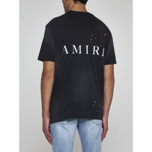 Tricou Amiri , Used Style, AMJYTE1029BLACK Tricou Amiri , Used Style, AMJYTE1029BLACK